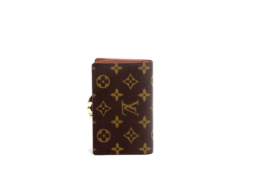 Louis Vuitton Monogram French Kiss-Lock Medium Wallet back