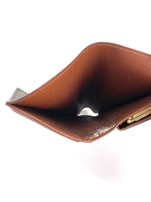 Louis Vuitton Monogram French Kiss-Lock Medium Wallet inside