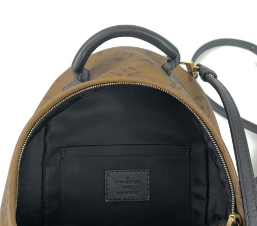 Louis Vuitton Reverse Monogram Palm Springs Mini Backpack inside