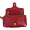 Gucci Marmont Small Matelassé Shoulder Bag Hibiscus Red Leather 11