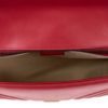 Gucci Marmont Small Matelassé Shoulder Bag Hibiscus Red Leather 15