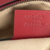 Gucci Marmont Small Matelassé Shoulder Bag Hibiscus Red Leather 12