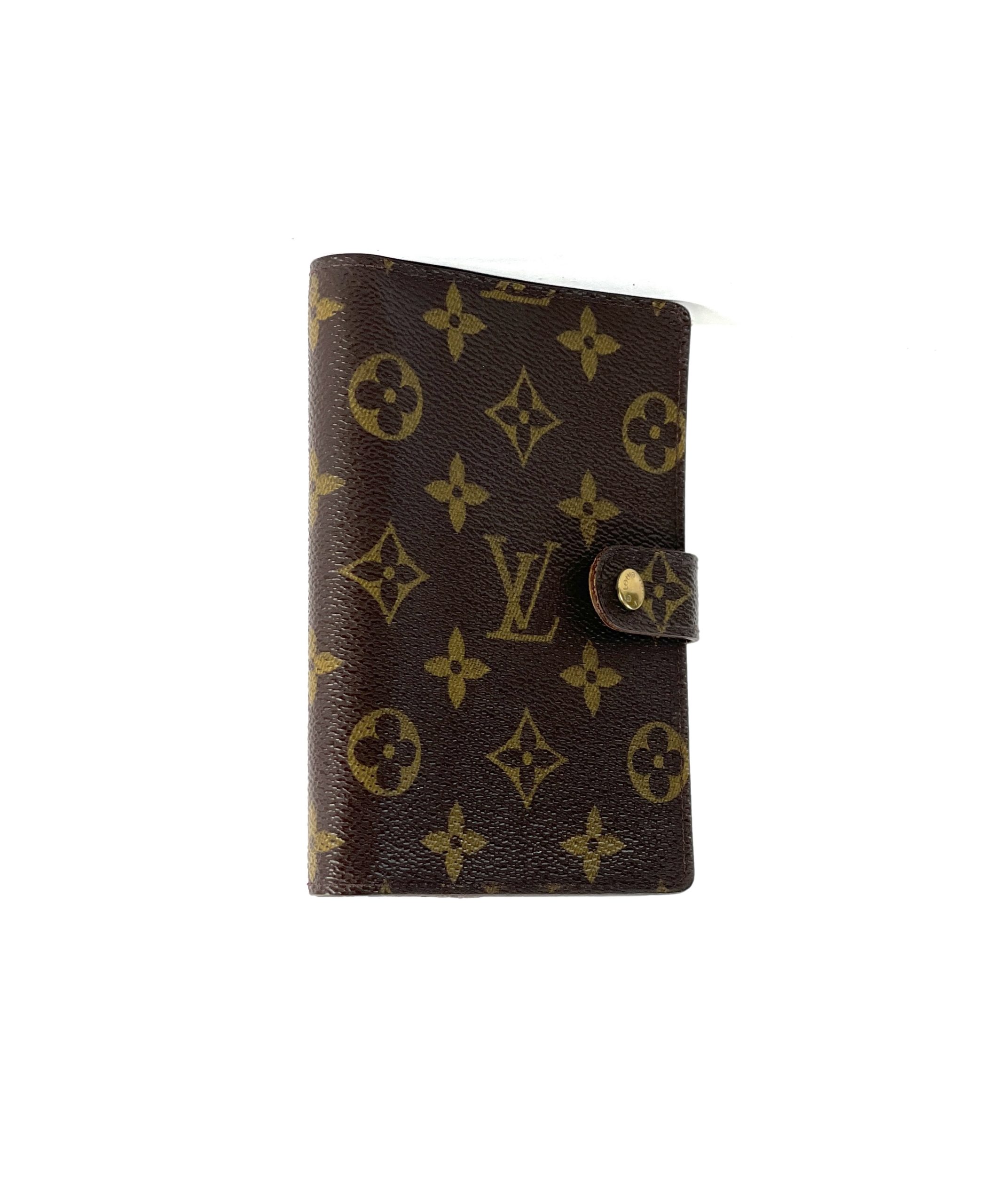 Louis Vuitton Monogram Agenda PM Notebook Cover Refill with Scale 20
