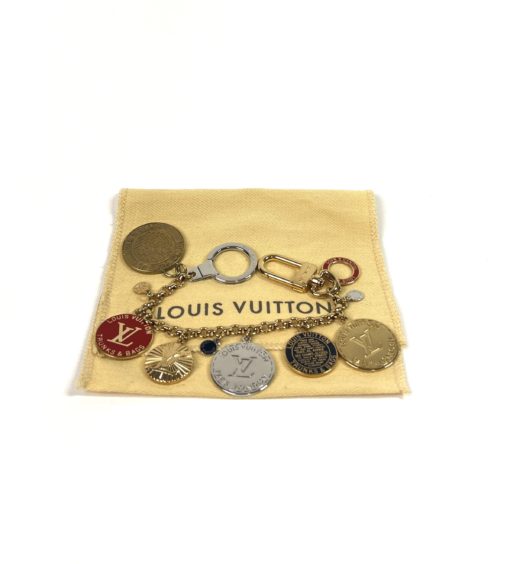 Louis Vuitton Rare Globe Trunks and Bags Bag Charm Multicolor 4