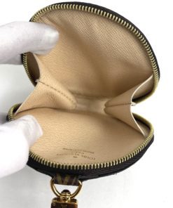 Louis Vuitton Monogram Round Coin Holder or Charm inside