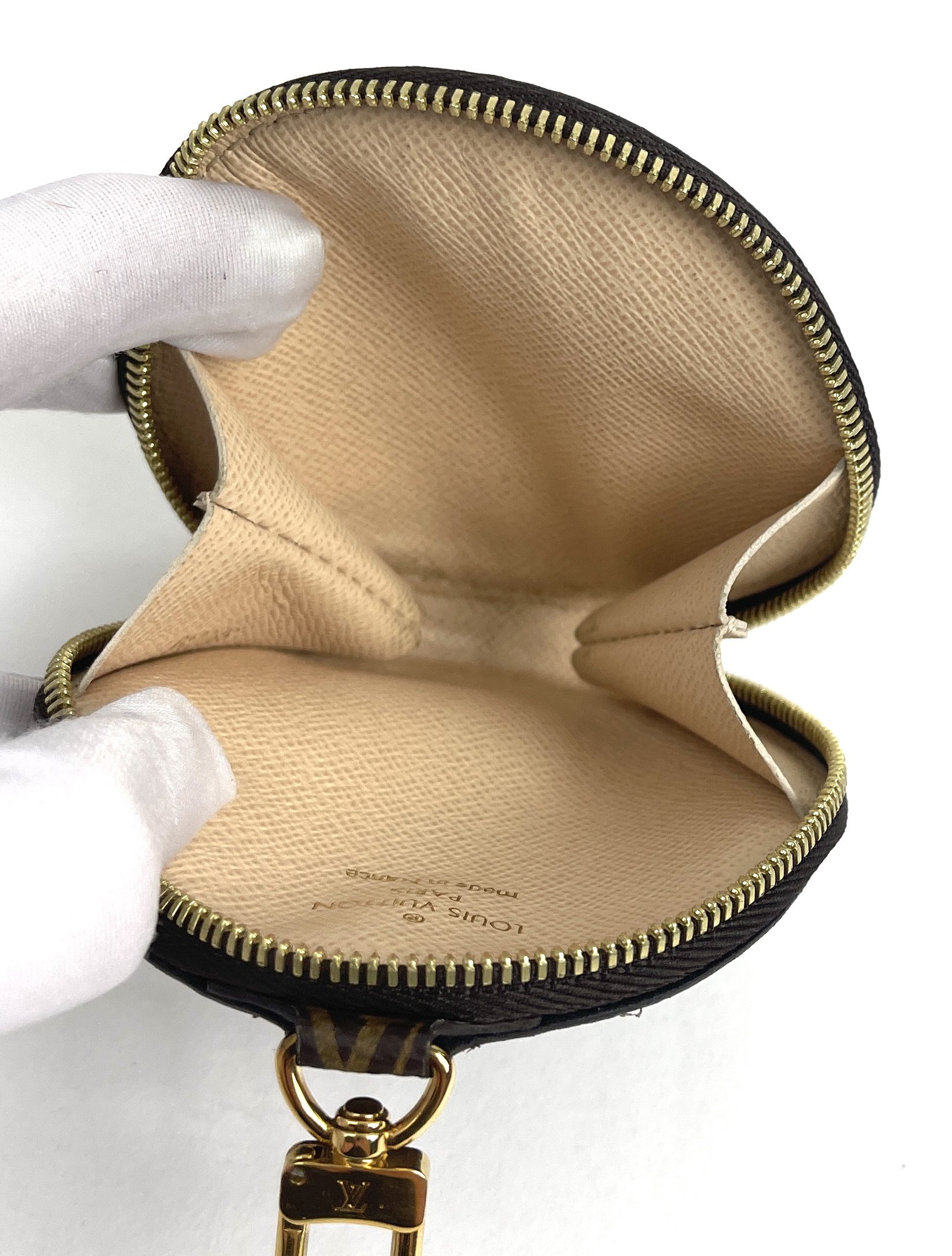 Louis Vuitton Monogram Round Coin Holder or Charm - A World Of