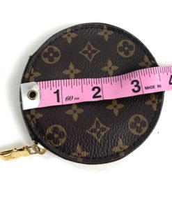 Louis Vuitton Monogram Round Coin Holder or Charm dimensions