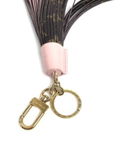Louis Vuitton Monogram Tassel Bag Charm Pink