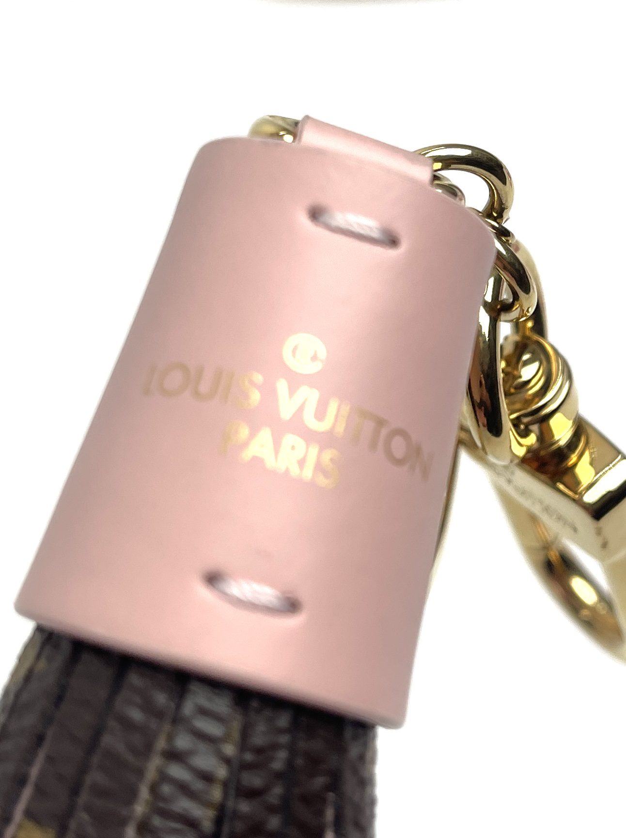 Louis Vuitton Monogram Shimmer Halo Tassel Hobo Bag Light Pink