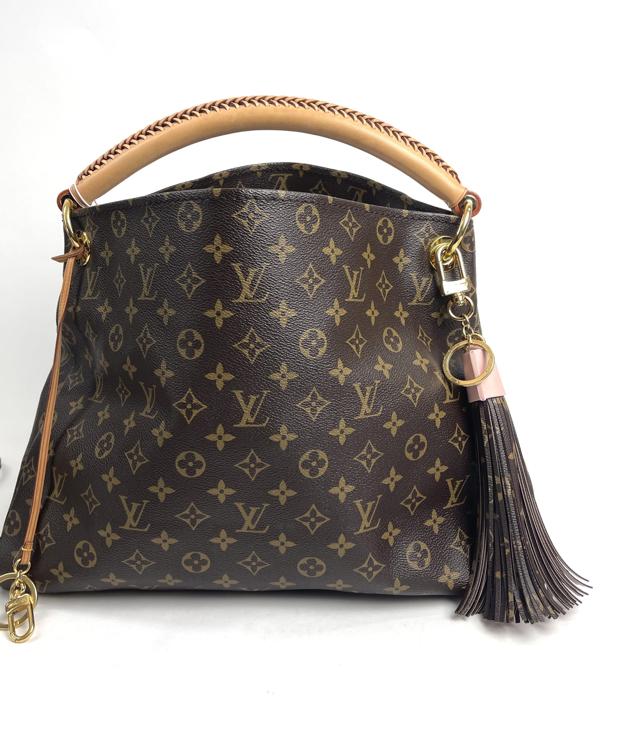 Louis Vuitton Pink Monogram Canvas Tassel Key Chain and Bag Charm - Yoogi's  Closet
