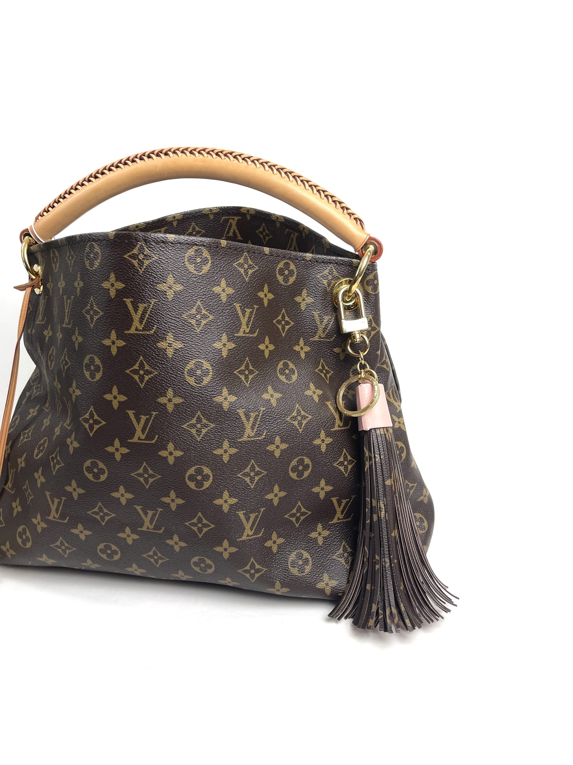 Louis Vuitton Bag Charm Speedy Monogram Brown