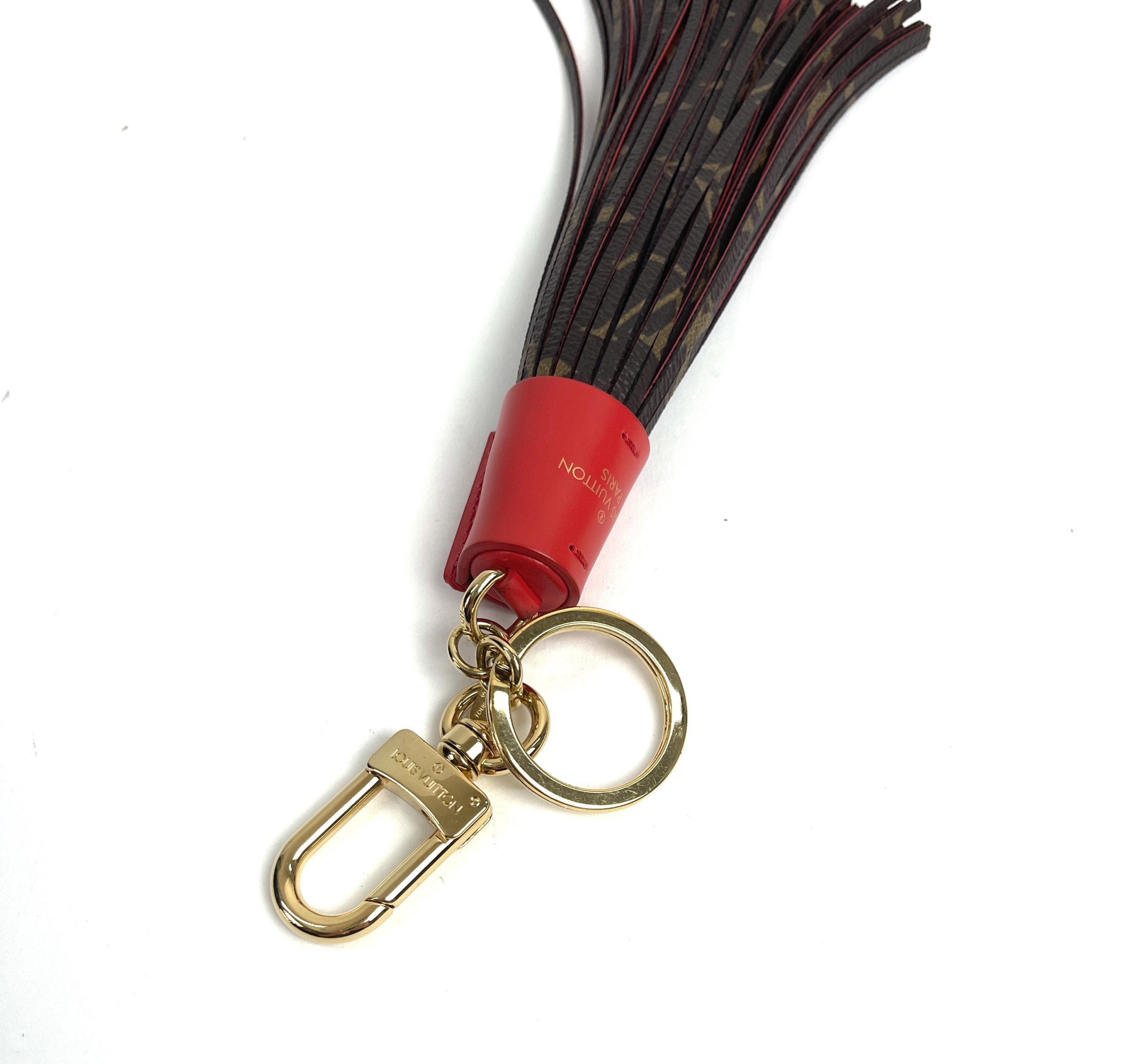 Louis Vuitton Monogram Tassel Bag Charm Red - A World Of Goods For You, LLC