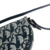 Christian Dior Vintage Diorissimo Saddle Pochette Navy 10