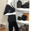 Christian Dior Vintage Diorissimo Saddle Pochette Black 2