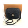 Louis Vuitton Pochette Metis Black Monogram Empreinte Leather 18