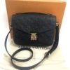 Louis Vuitton Pochette Metis Black Monogram Empreinte Leather 2