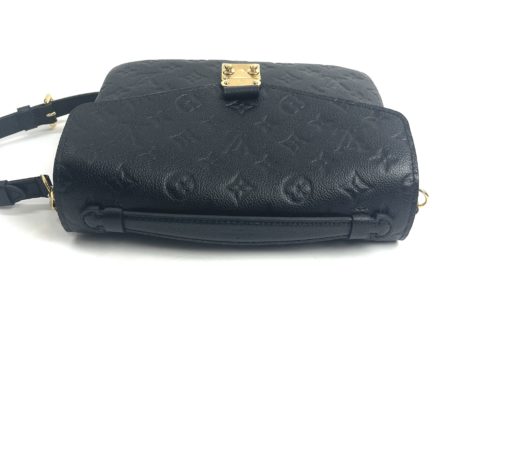Louis Vuitton Pochette Metis Black Monogram Empreinte Leather top