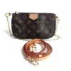 Louis Vuitton Multi Pochette Accessories Monogram Small Pouch with Chain 4