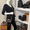 Louis Vuitton Multi Pochette Accessories Monogram Small Pouch with Chain 8