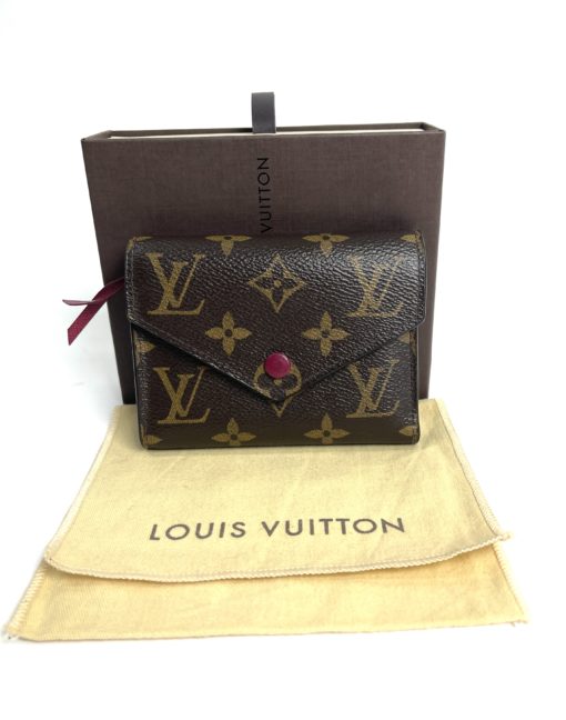Louis Vuitton Monogram Victorine Wallet Fuchsia 2