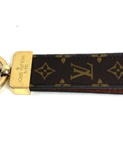 Louis Vuitton Maxi Dragonne Key Holder Cream/Saffron in Empreinte Leather  with Gold-tone - US