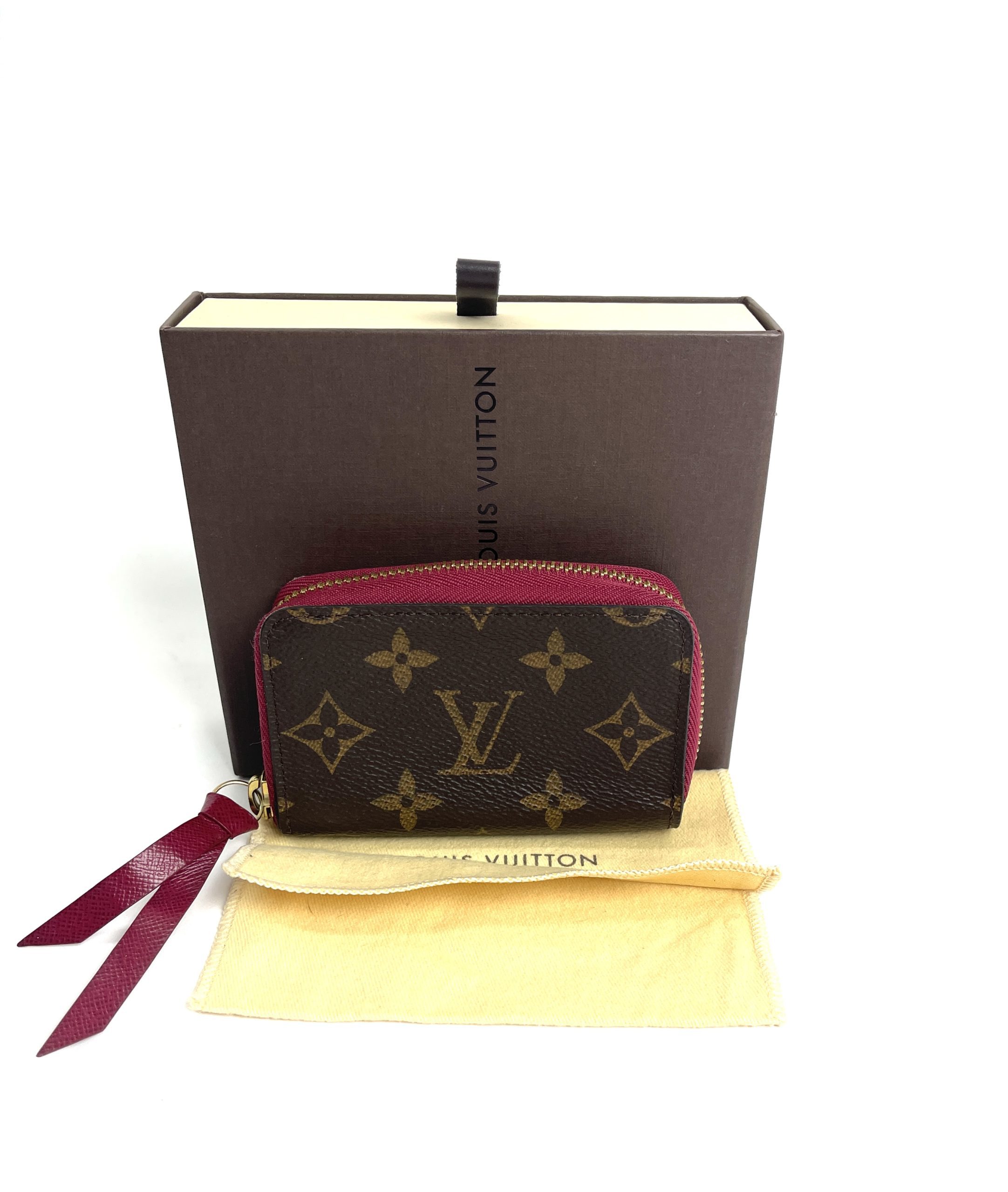 Louis Vuitton Multicartes Monogram Leather Wallet