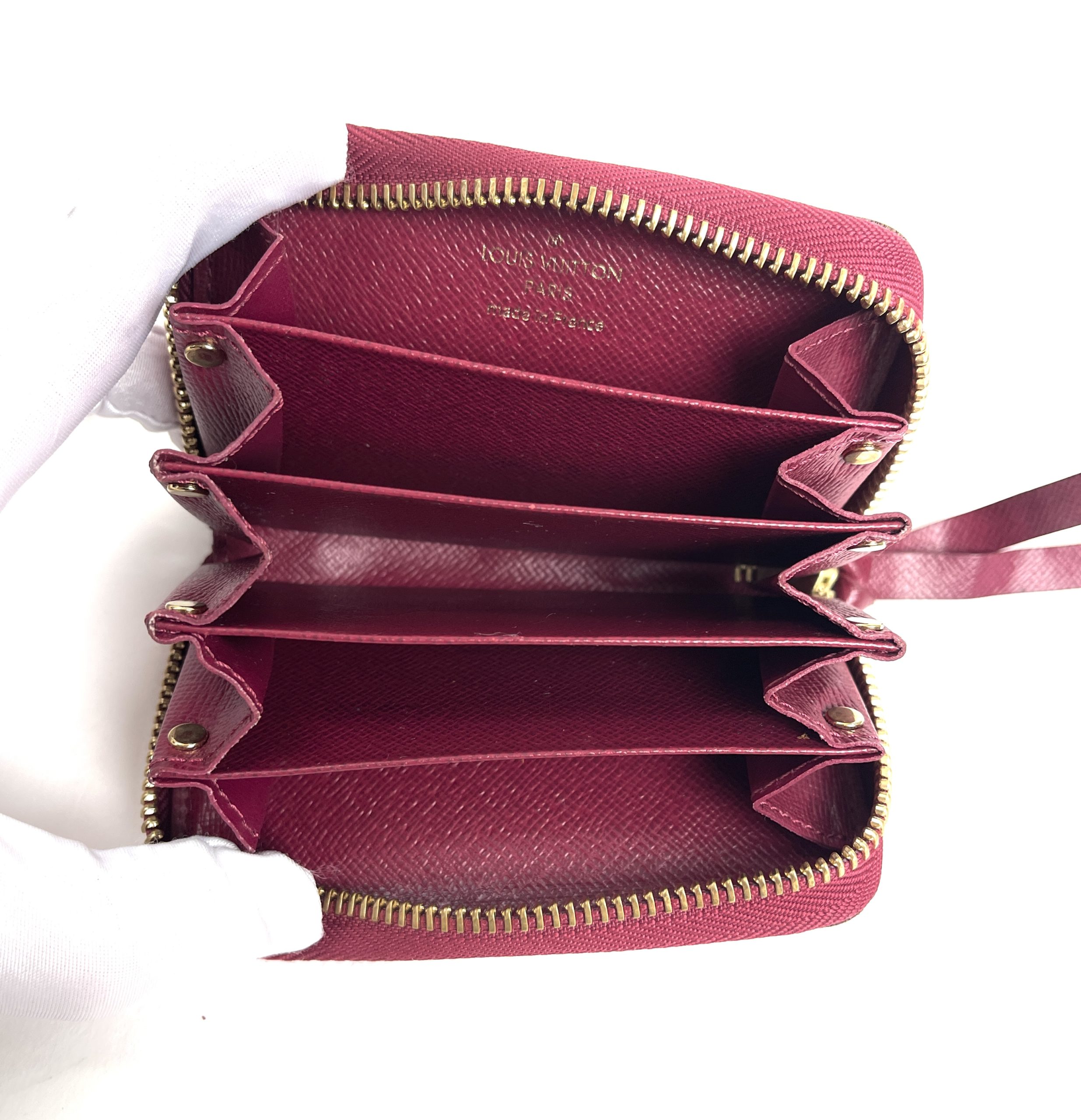 LV Zippy Wallet M42616 - Fuchsia