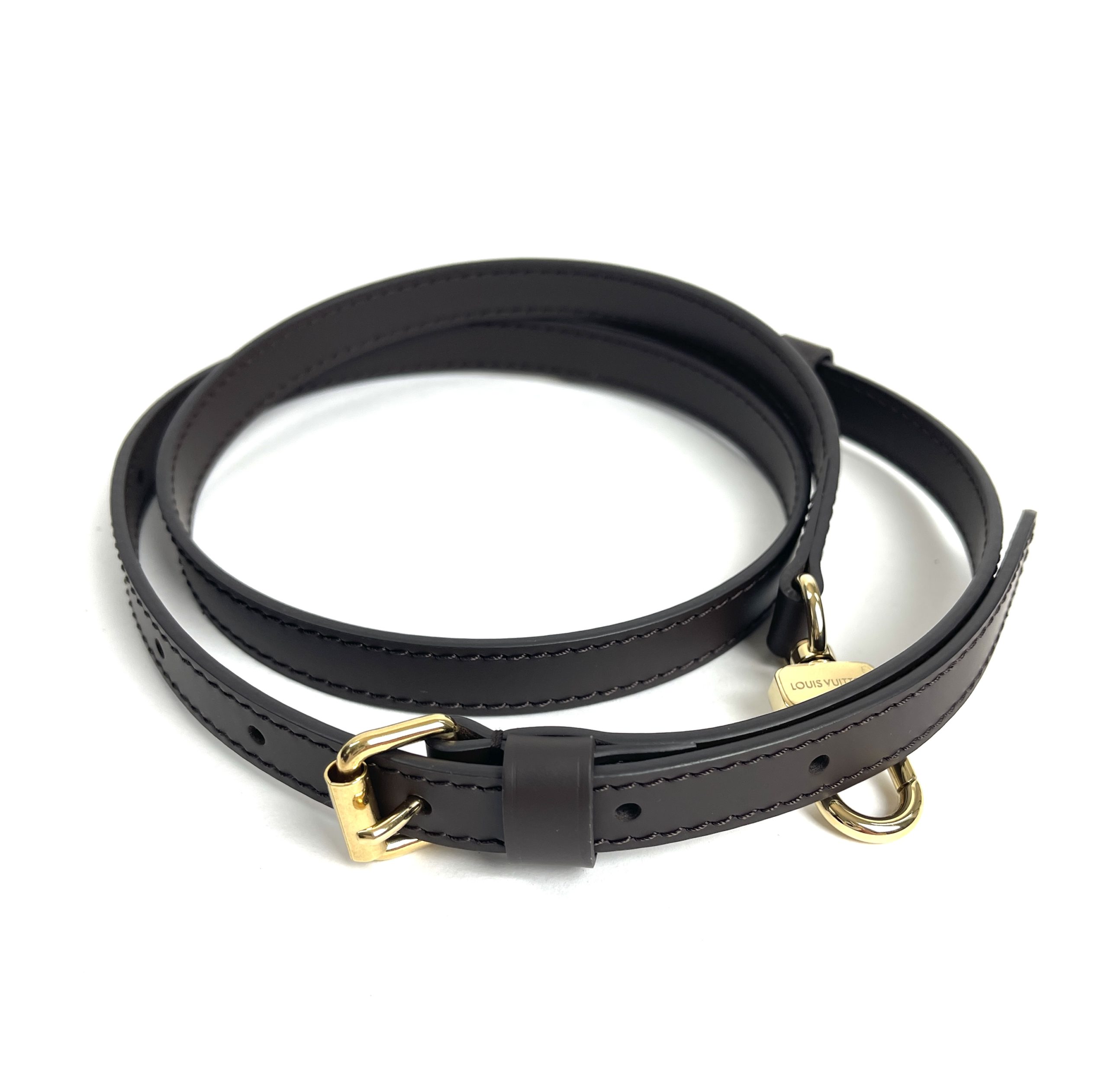 Louis Vuitton 16mm Adjustable Leather Shoulder Strap - Neutrals