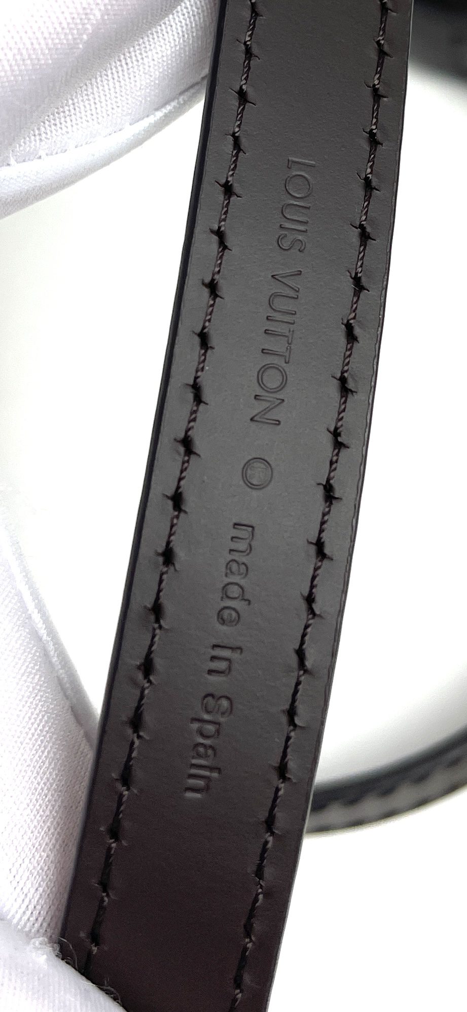 Louis Vuitton Adjustable Shoulder Strap 16 MM Ebene at Jill's Consignment