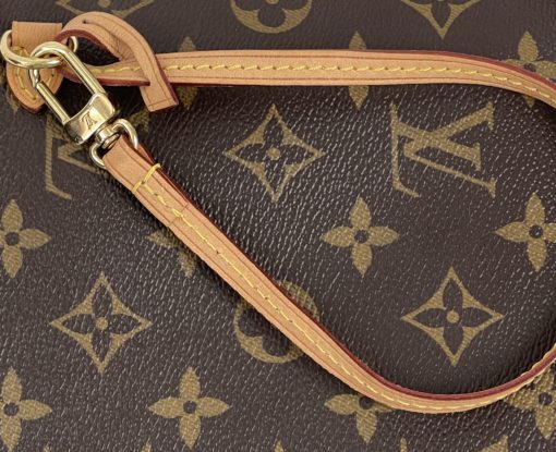 Louis Vuitton Monogram Neverfull Pouch strap
