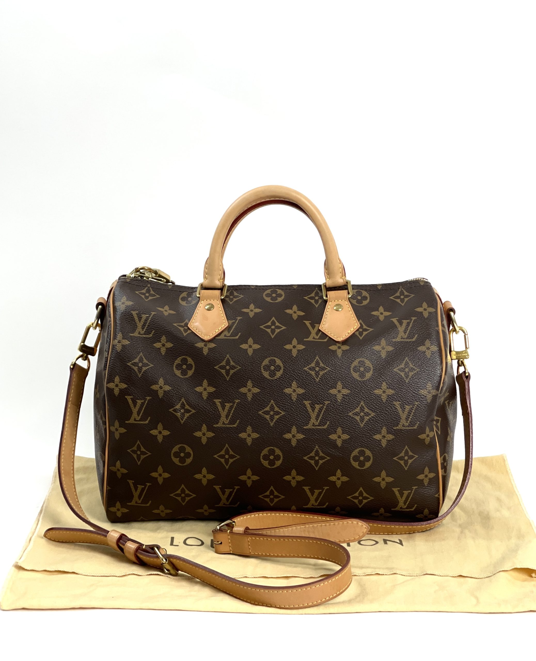 Louis Vuitton Reverse Monogram Giant Speedy Bandouliere 30 - A World Of  Goods For You, LLC
