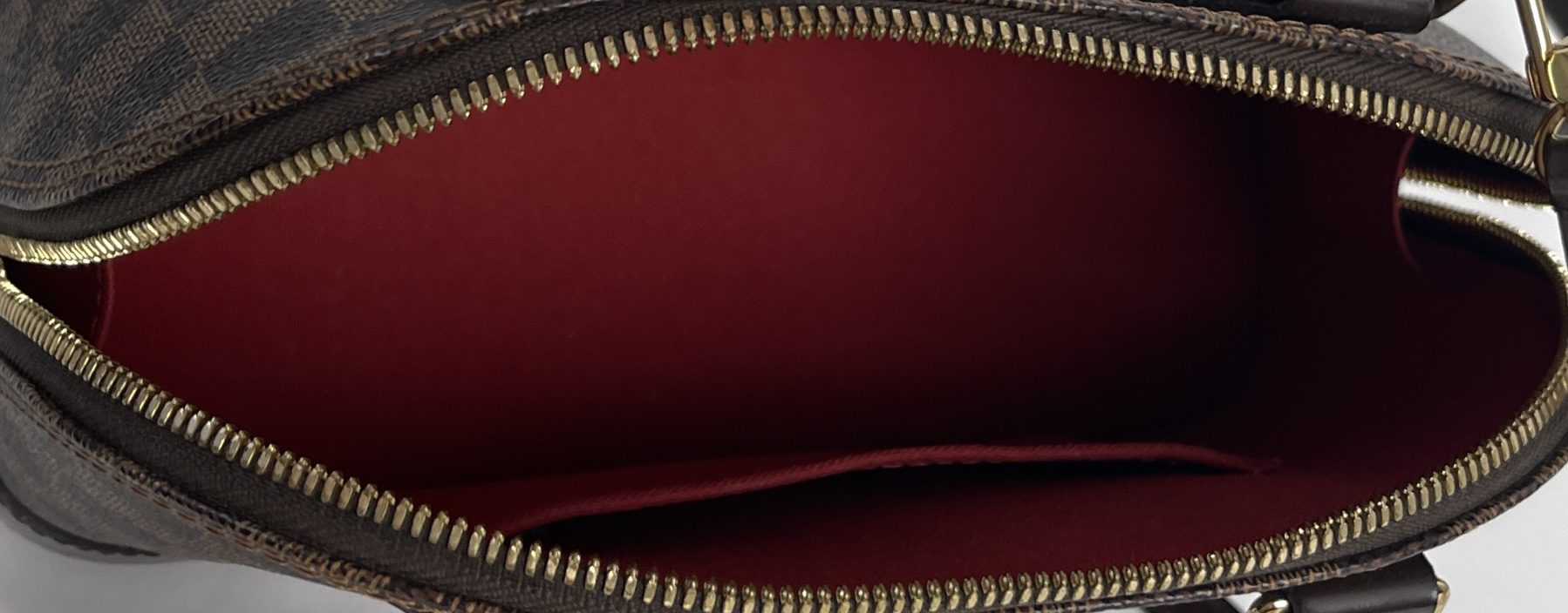 Louis Vuitton Alma BB Damier Ebene Canvas Shoulder Bag 2017
