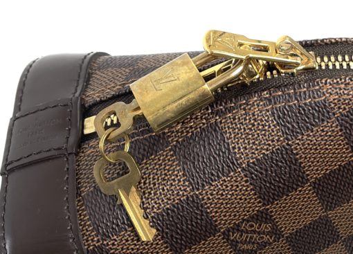 Louis Vuitton Damier Ebene Alma BB key