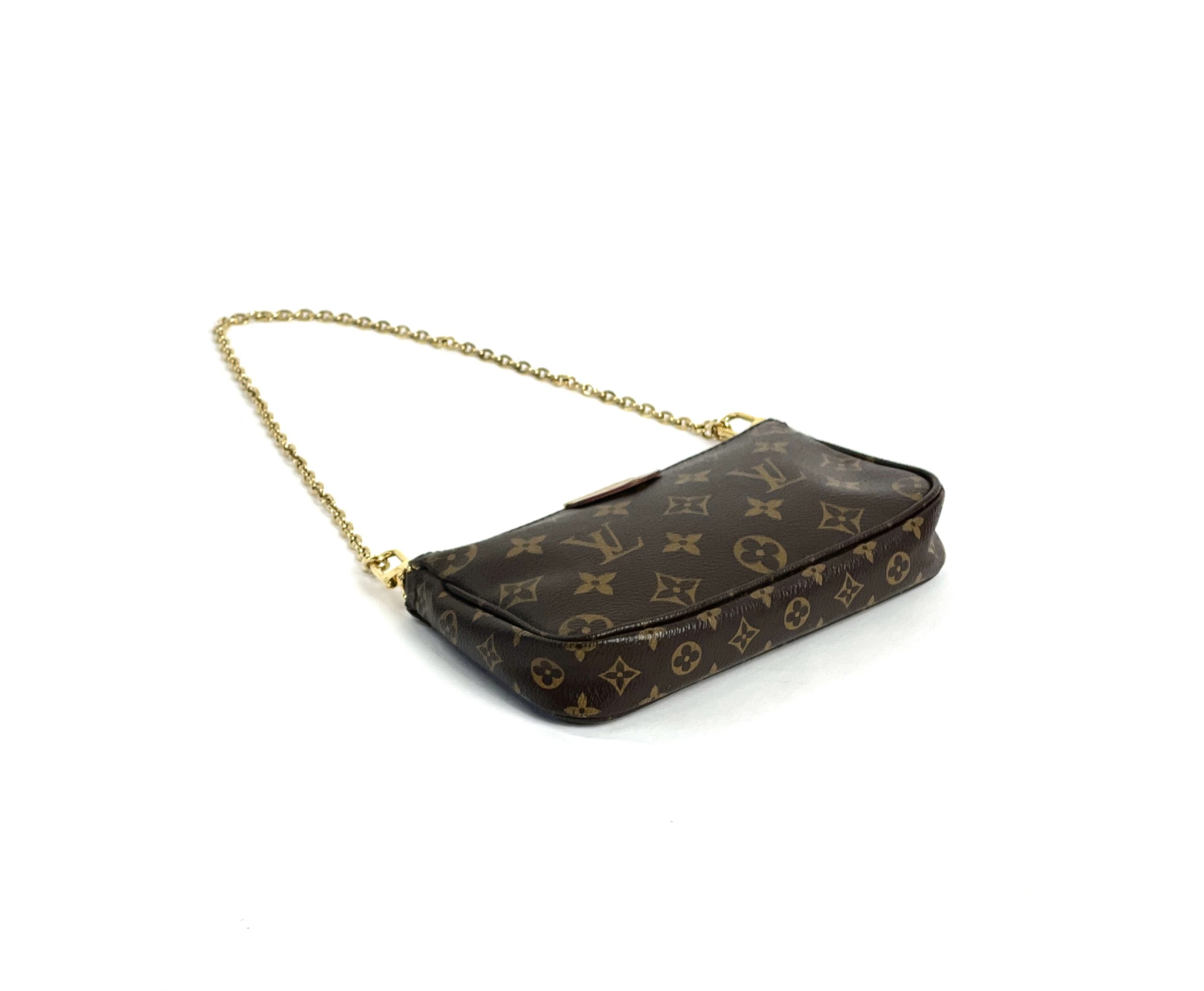 Louis Vuitton Multi Accessories Monogram Pouch with Chain - A World Of Goods For You, LLC