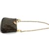 Louis Vuitton Multi Pochette Accessories Monogram Small Pouch with Chain 10