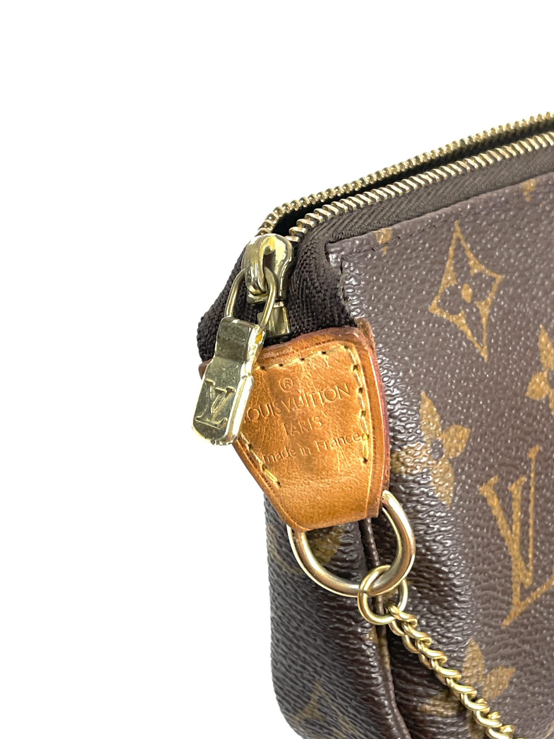LOUIS VUITTON Monogram Mini Micro Pochette Bag - AWL1798