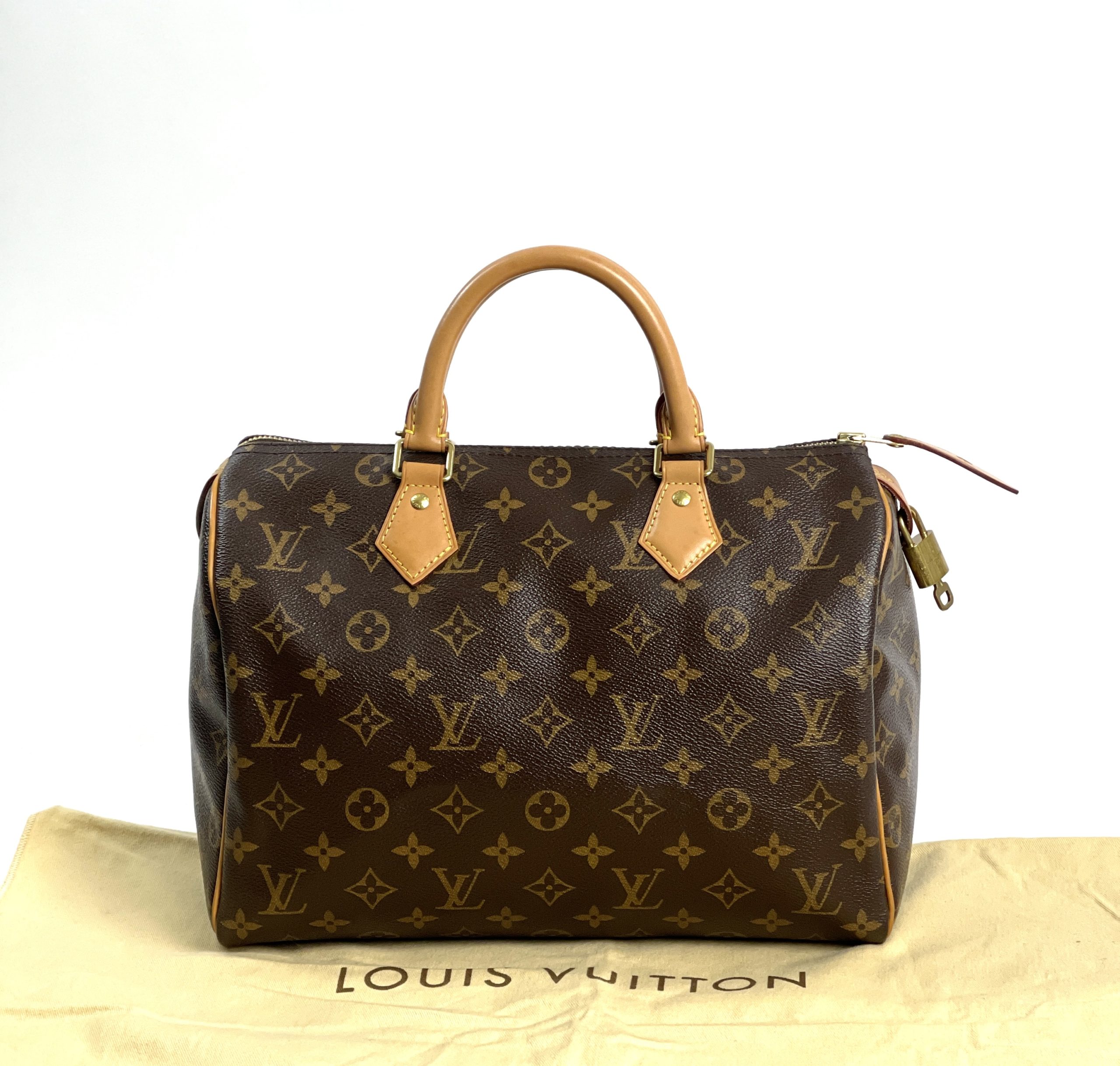 Louis Vuitton Monogram Canvas Speedy 30 Bag Louis Vuitton