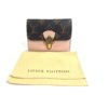 Louis Vuitton Monogram Compact Cherrywood Wallet with Rose Ballerine 2