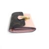 Louis Vuitton Monogram Compact Cherrywood Wallet with Rose Ballerine 19