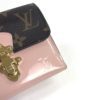 Louis Vuitton Monogram Compact Cherrywood Wallet with Rose Ballerine 14