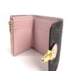 Louis Vuitton Monogram Compact Cherrywood Wallet with Rose Ballerine 12