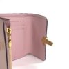 Louis Vuitton Monogram Compact Cherrywood Wallet with Rose Ballerine 10