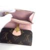 Louis Vuitton Monogram Compact Cherrywood Wallet with Rose Ballerine 7