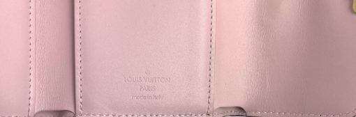 Louis Vuitton Monogram Compact Cherrywood Wallet with Rose Ballerine 11