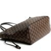 Louis Vuitton Damier Ebene Neverfull MM Red Interior 8