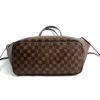 Louis Vuitton Damier Ebene Neverfull MM Red Interior 9