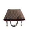 Louis Vuitton Damier Ebene Neverfull MM Red Interior 10