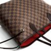 Louis Vuitton Damier Ebene Neverfull MM Red Interior 18