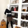 Louis Vuitton Damier Ebene Neverfull MM Red Interior 3