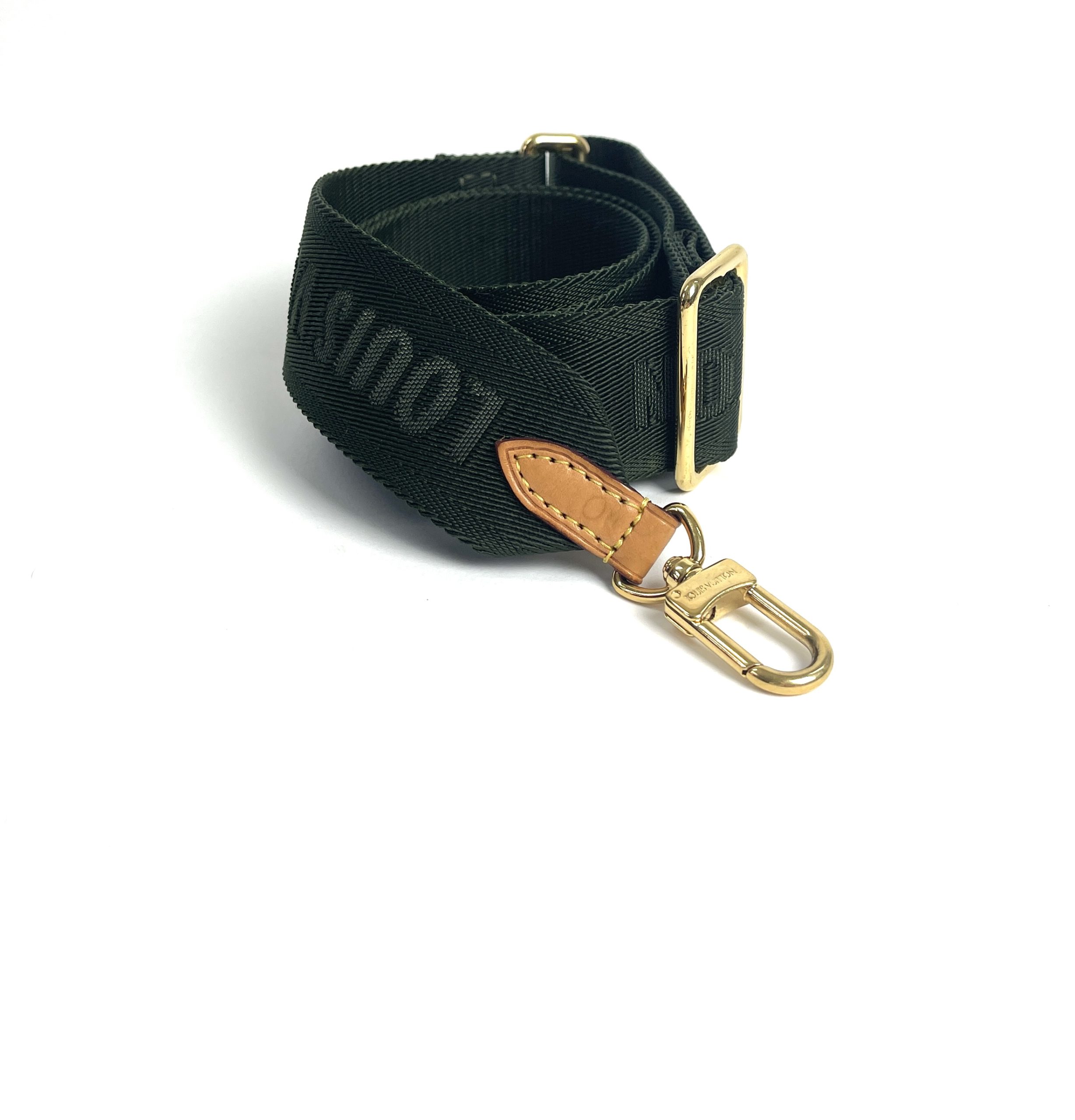lv leather purse strap